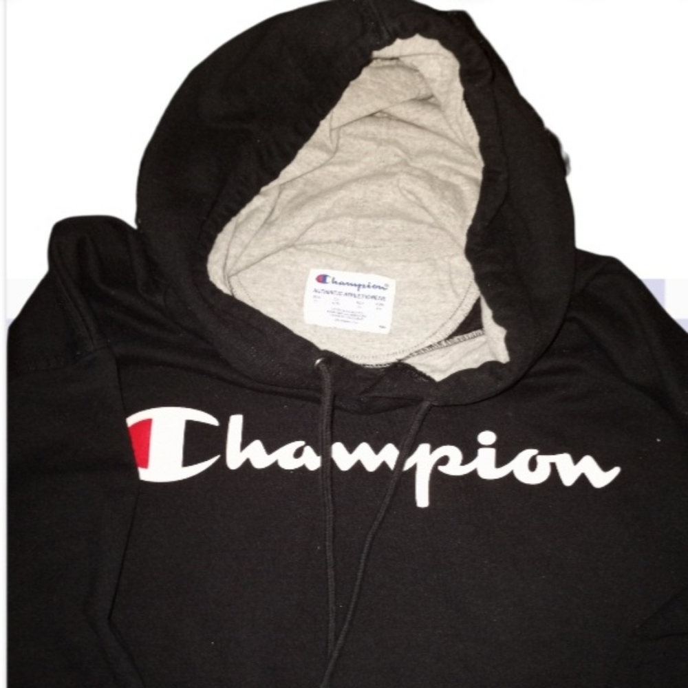 Champion Black Hoodie